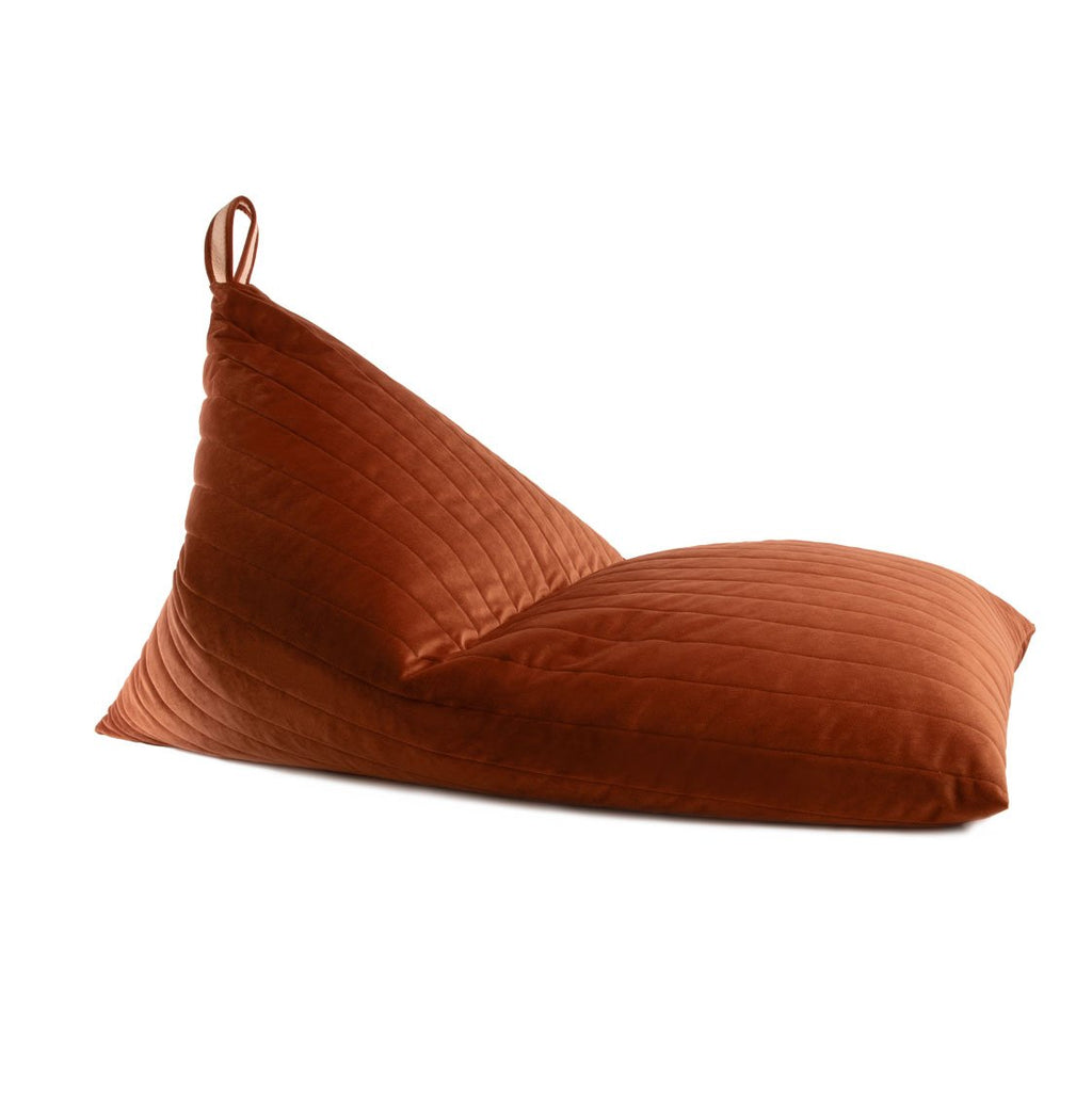 ZZZ Nobodinoz Essaouria Velvet Beanbag | Wild Brown