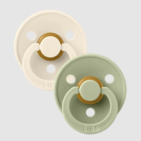 Bibs Fopspeen 18+M Maat 3 | Ivory / Sage