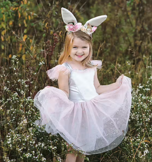 Great Pretenders Woodland Konijnenjurk + Diadeem | 5-6 Jaar