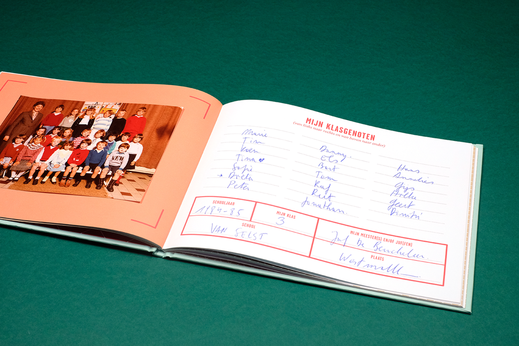 Stratier Schoolfoto Album | Groen