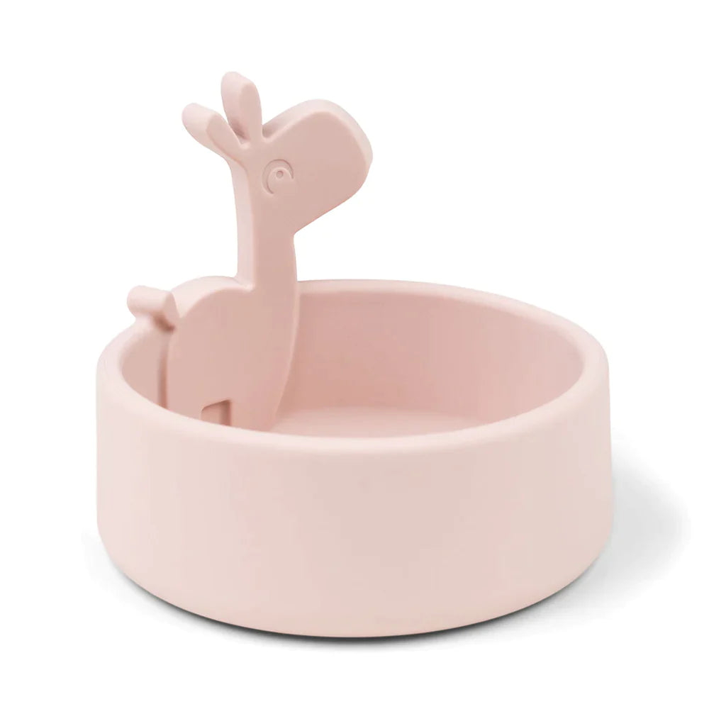 Done By Deer Silicone Bowl Set 2 | Lalee Powder / Coral