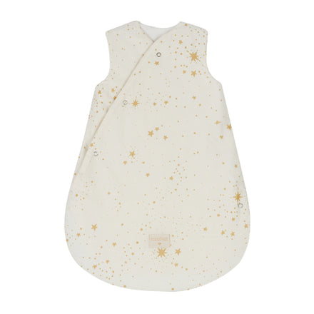 * Nobodinoz Snowy Warm Winterslaapzak 0-6M | Gold Stella / Natural
