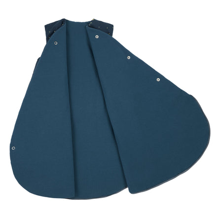 *  Nobodinoz Snowy Warm Winterslaapzak 0-6M | Gold Stella / Night Blue