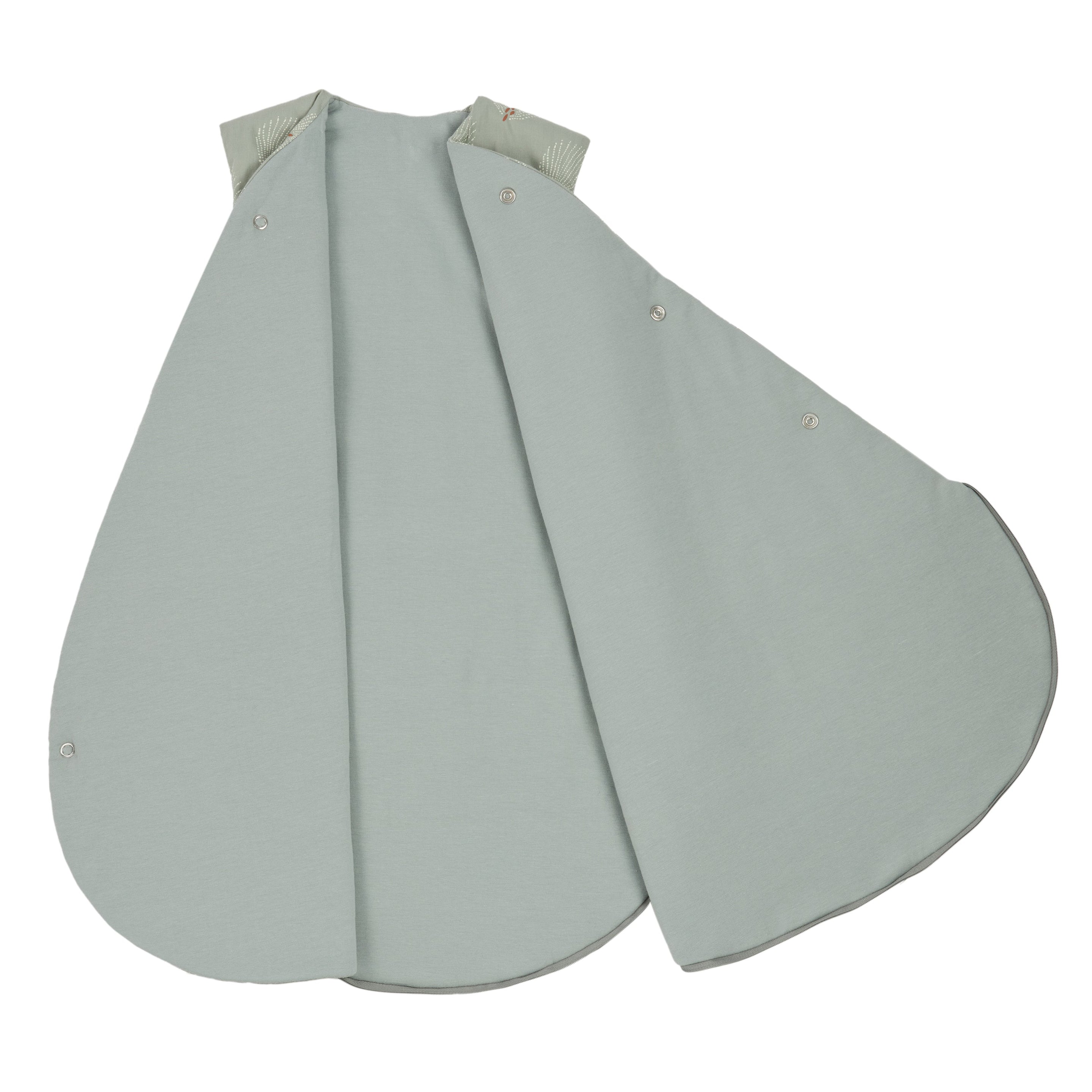 *  Nobodinoz Snowy Warm Winterslaapzak 0-6M | White Gatsby / Antique Green