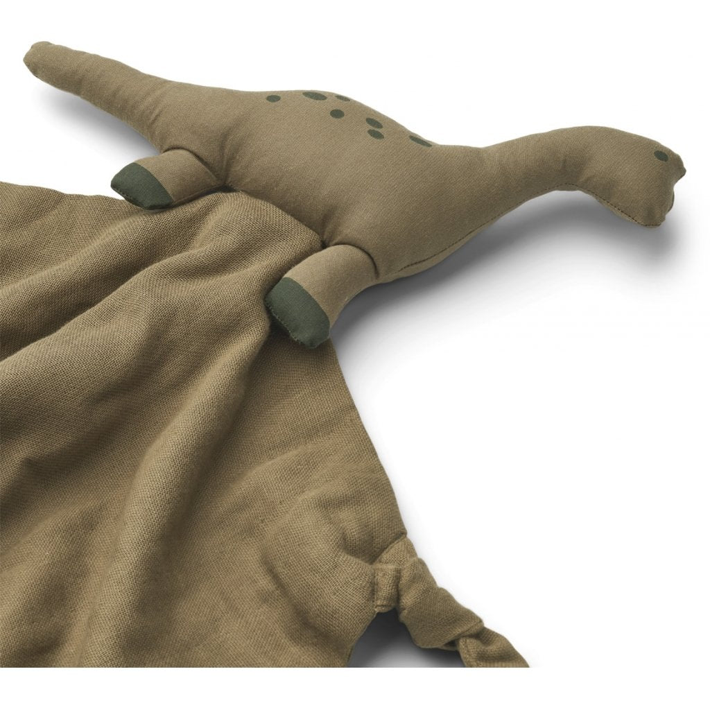Liewood Agnete Cuddle Cloth Knuffeldoekje | Dino Khaki