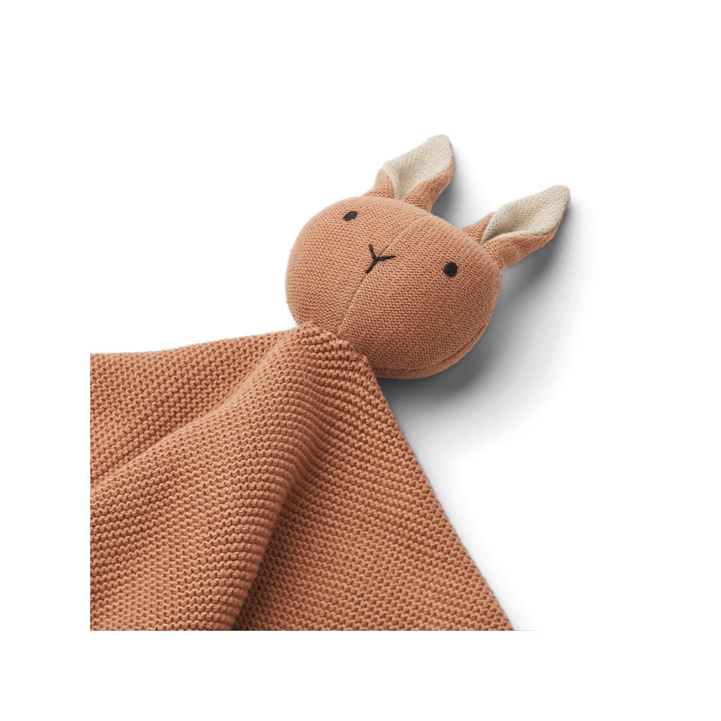 Liewood Milo knit knuffeldoekje | Rabbit Tuscany Rose