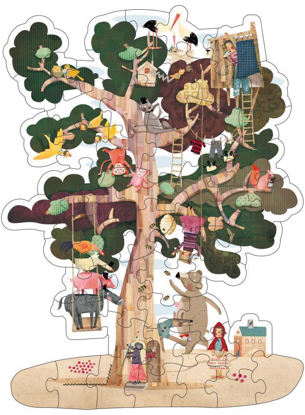 Londji Puzzel 50 stukken | My Tree