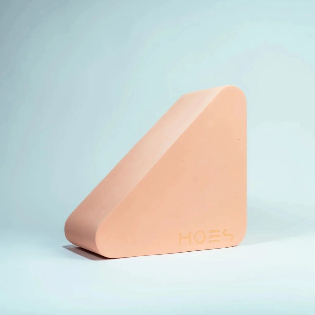 Moes Play Foam Speelblok | Earth Triangle Salmon Pink