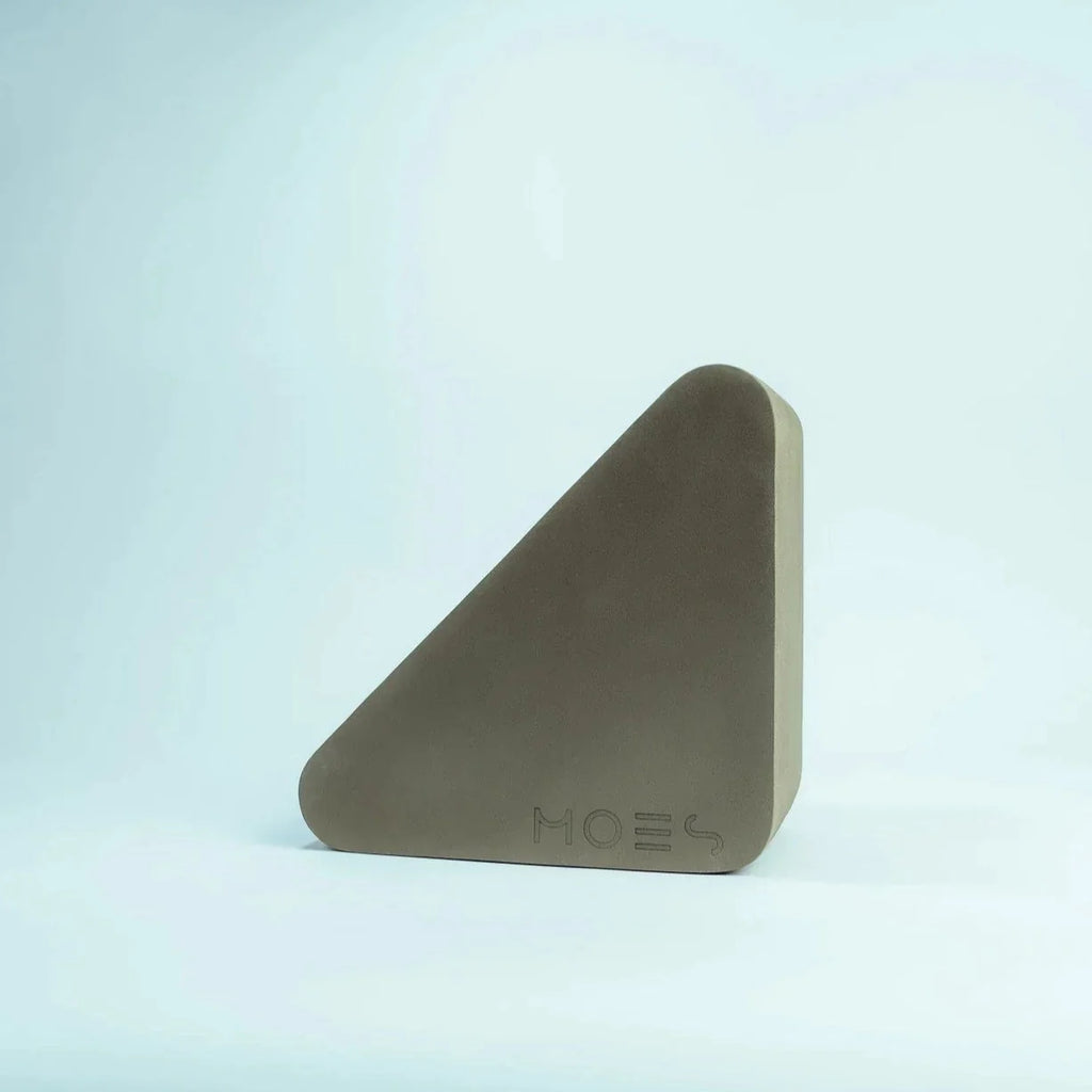 Moes Play Foam Speelblok | Sky Triangle Stone Grey