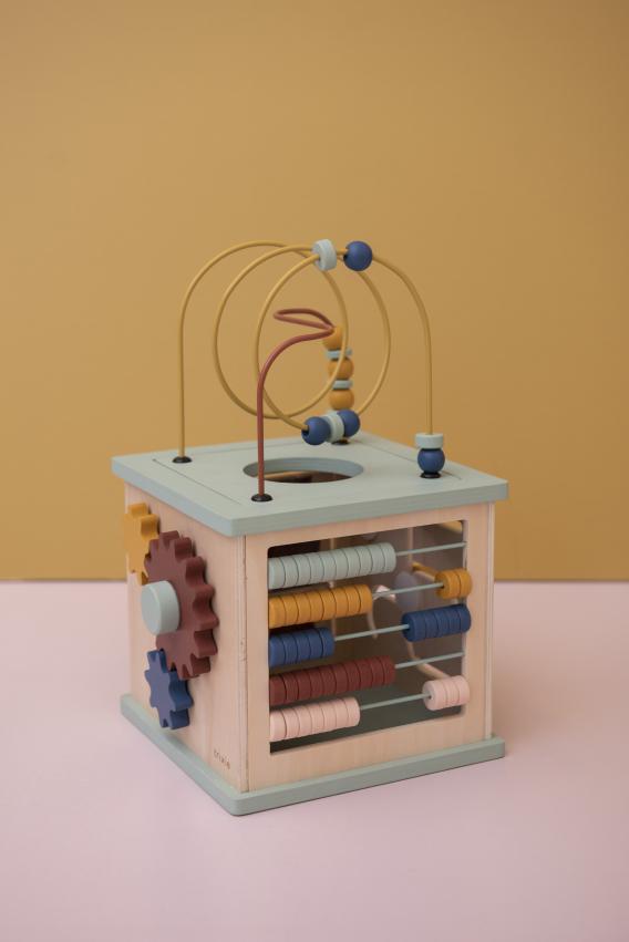 * Trixie Houten Activiteitenkubus 5-In-1