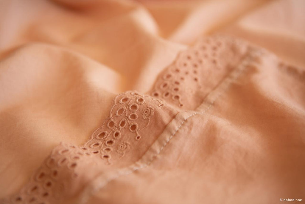 *  Nobodinoz Vera Canopy Eyelet | Sienna Brown