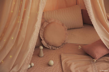 *  Nobodinoz Vera Canopy Eyelet | Sienna Brown