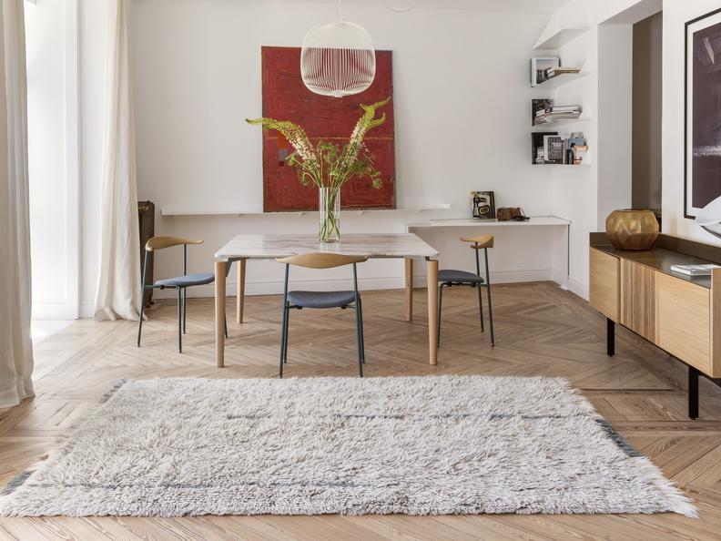 Lorena Canals machinewasbaar wollen tapijt 170x240cm Winter Calm
