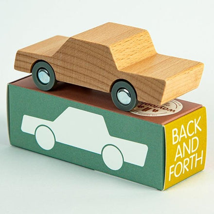 WayToPlay Houten Back and Forth Car  *