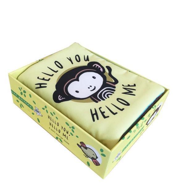 Wee Gallery Baby soft Book - Daytime Hello You