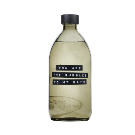 * Wellmark Badzeep 500ml Zwarte Dop Groen | You are the bubbles to my bath