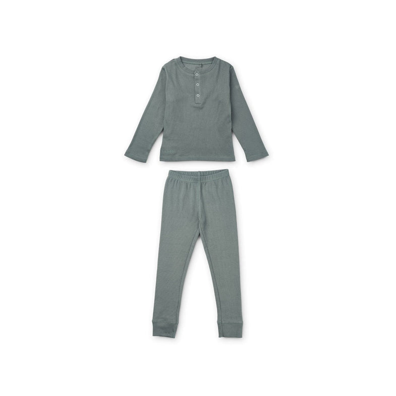 Liewood Wilhelm Pyjama 140| - Blue Fog *