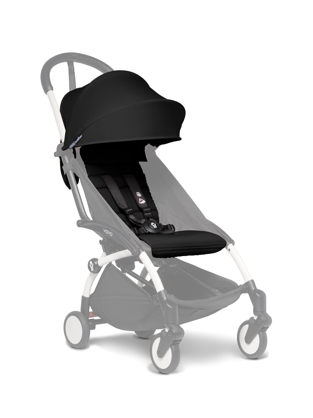 * Stokke® YOYO 6+ color pack Lichte Plooibuggy | Zwart