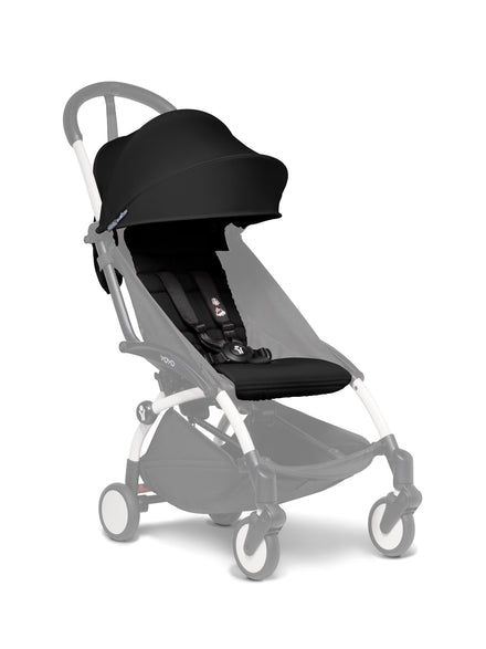 * Stokke® YOYO 6+ color pack Lichte Plooibuggy | Zwart
