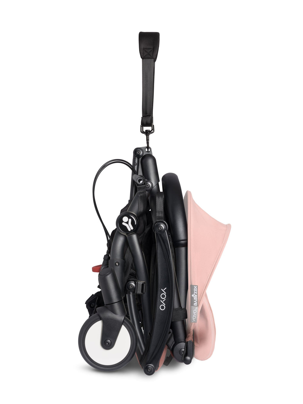 * Babyzen YOYO Connect Lichte Dubbele Plooibuggy | Zwart Zonder Kap