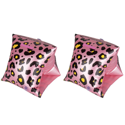 zzz Swim Essentials Zwembandjes 2-6 jaar | Pink Leopard