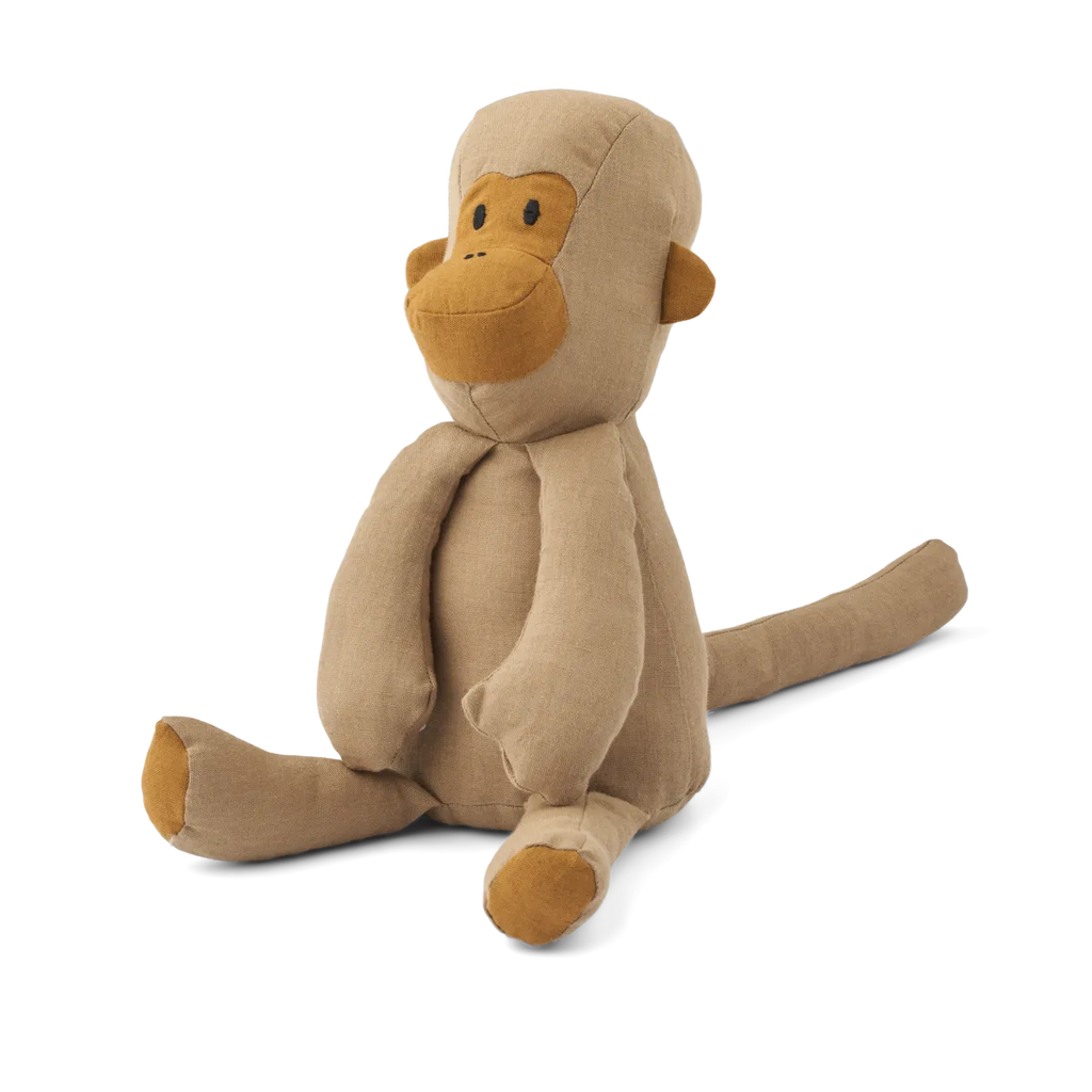 ZZZ ZZZ Liewood Halfdan Teddy Knuffel Large | Monkey Oat