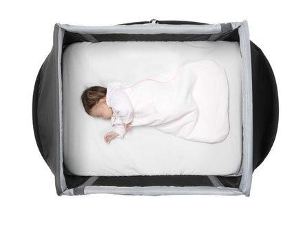 * AeroMoov Hoeslaken Reisbed 110x60cm | Cotton White