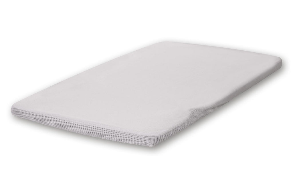 * AeroMoov Hoeslaken Reisbed 110x60cm | Cotton White