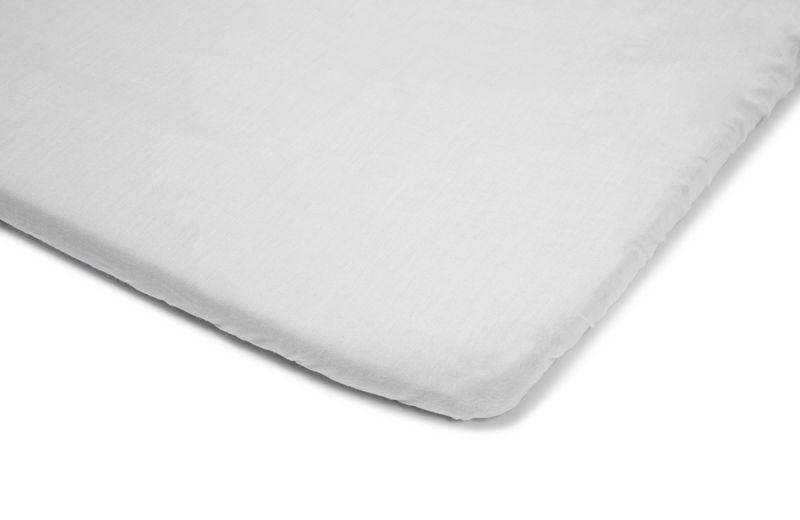 * AeroMoov Hoeslaken Reisbed 110x60cm | Cotton White