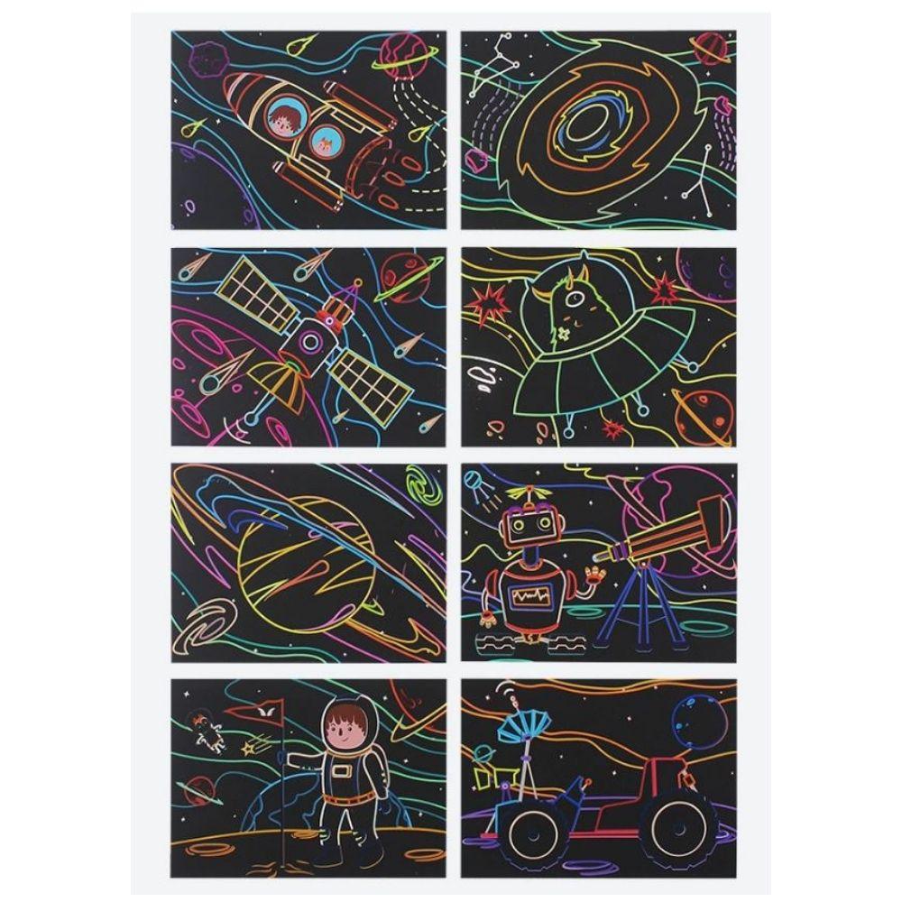 Avenir Scratch Knutselset Kras | Space