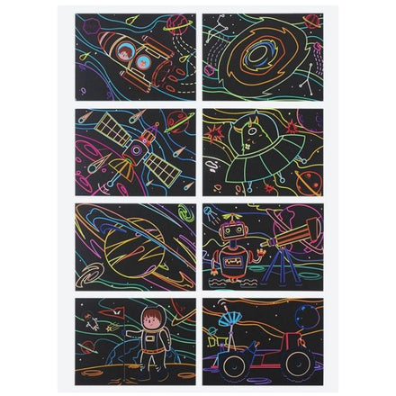 Avenir Scratch Knutselset Kras | Space