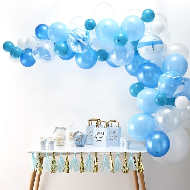 Balloon arch 70 ballonnen - boog Blue