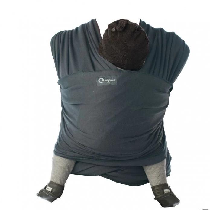 Babylonia draagdoek Tricot Slen Bamboo Smokey Grey