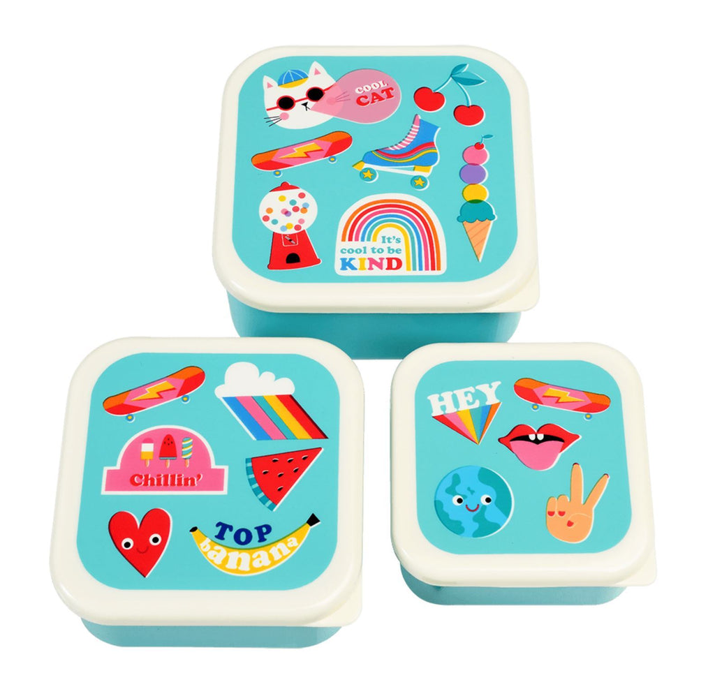 Set 3 snack boxen Top Banana