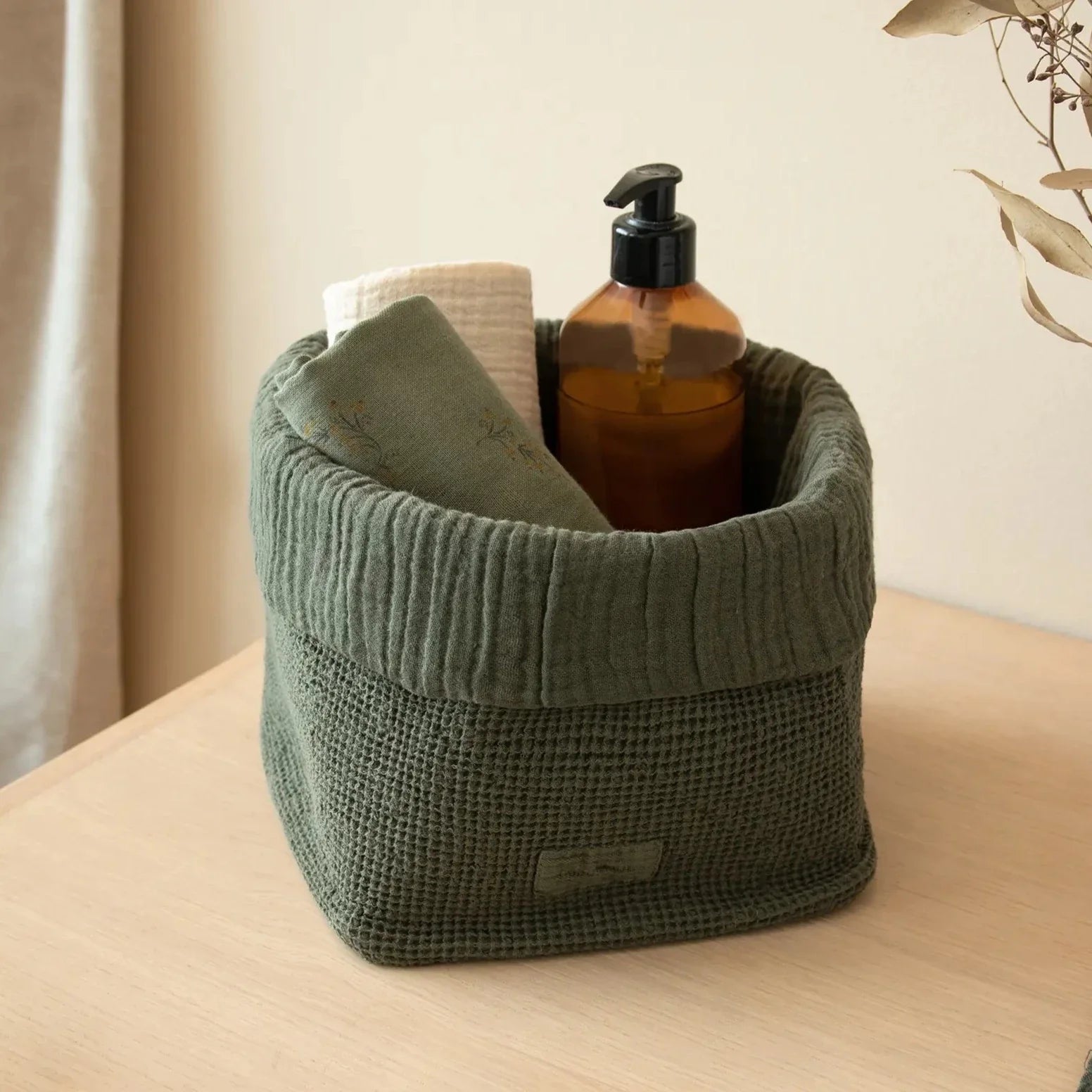 * Nobodinoz Opbergmand Wabi-Sabi Basket | Vetiver