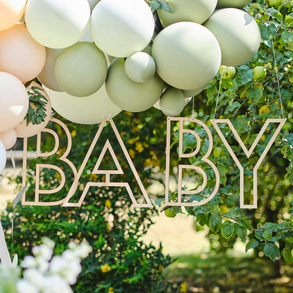 Ginger Ray Houten Hangdecoratie | Baby  *