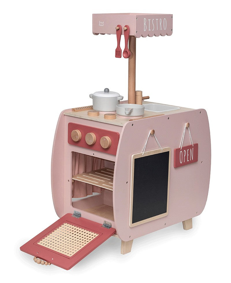 * Label Label Houten Bistrokeuken Met Accessoires | Roze