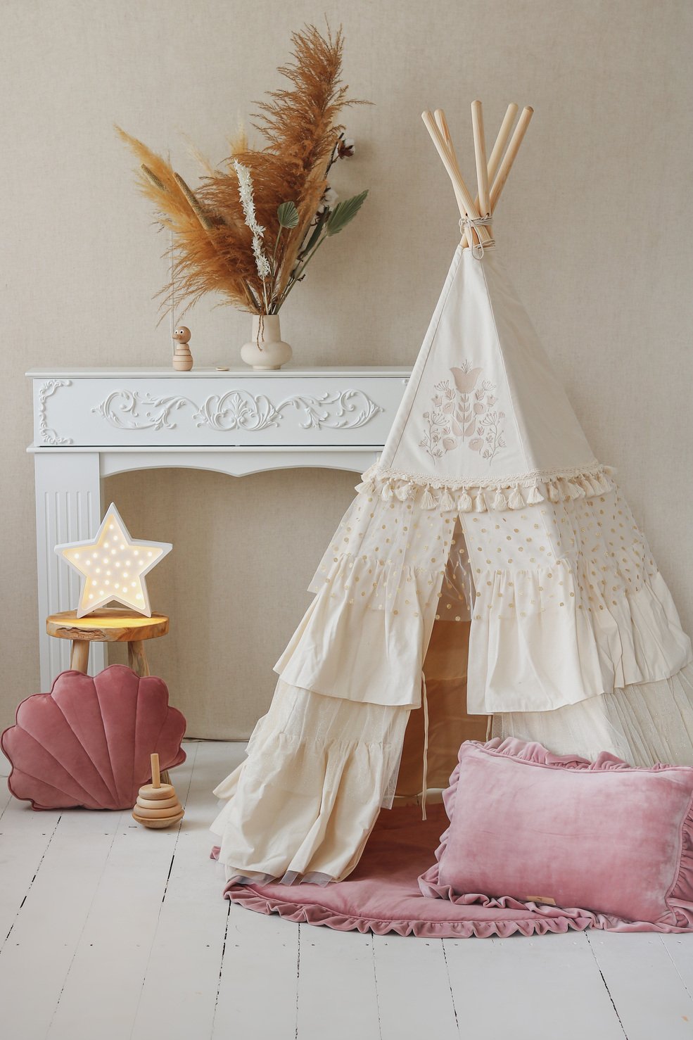 * Moi Mili Tipi Tent Flounces Boho