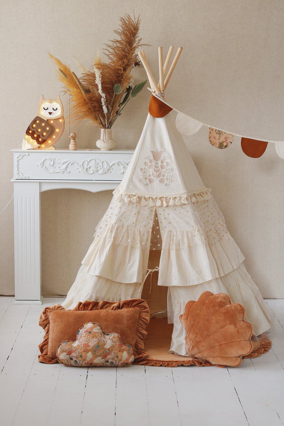 * Moi Mili Tipi Tent Flounces Boho
