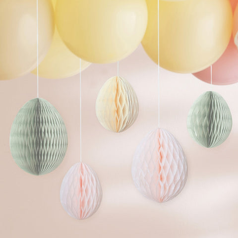 Ginger Ray Easter Egg Deco | Pastel Honeycomb  *