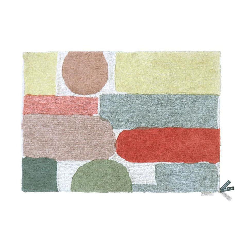 Lorena Canals machinewasbaar wollen tapijt 240x170cm | Abstract