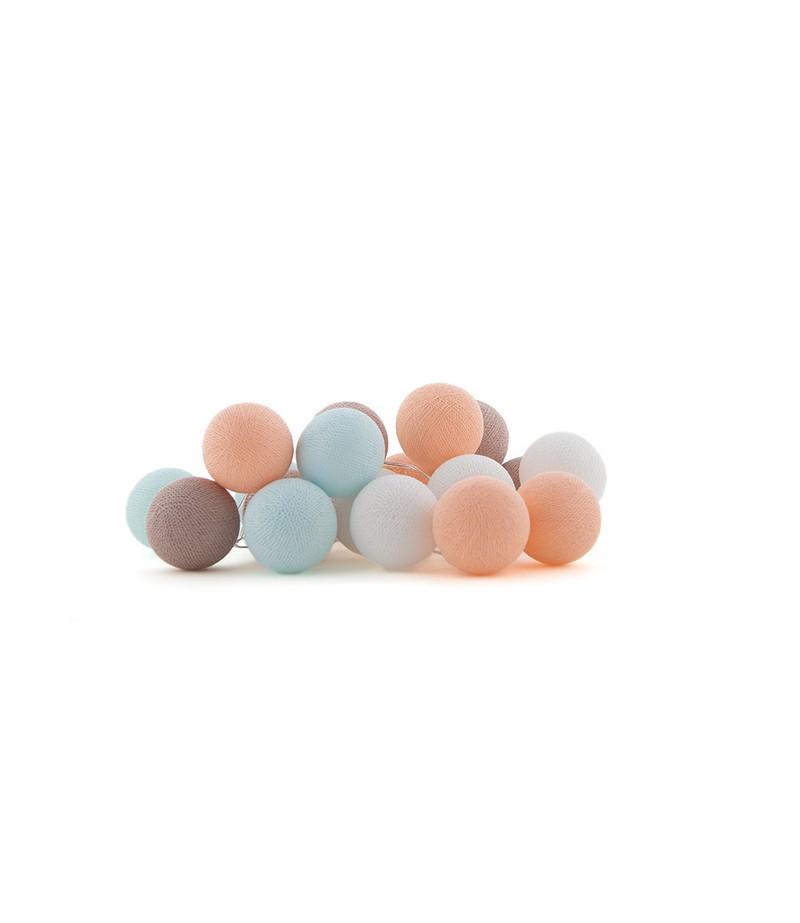 Cotton Ball Lights Lichtslinger 20 stuks | Macaron