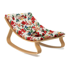 Charlie Crane LEVO Baby Rocker - With Hibiscus Cushion