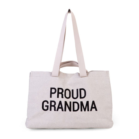 Childhome Weekendtas Grandma Bag Canvas | Ecru
