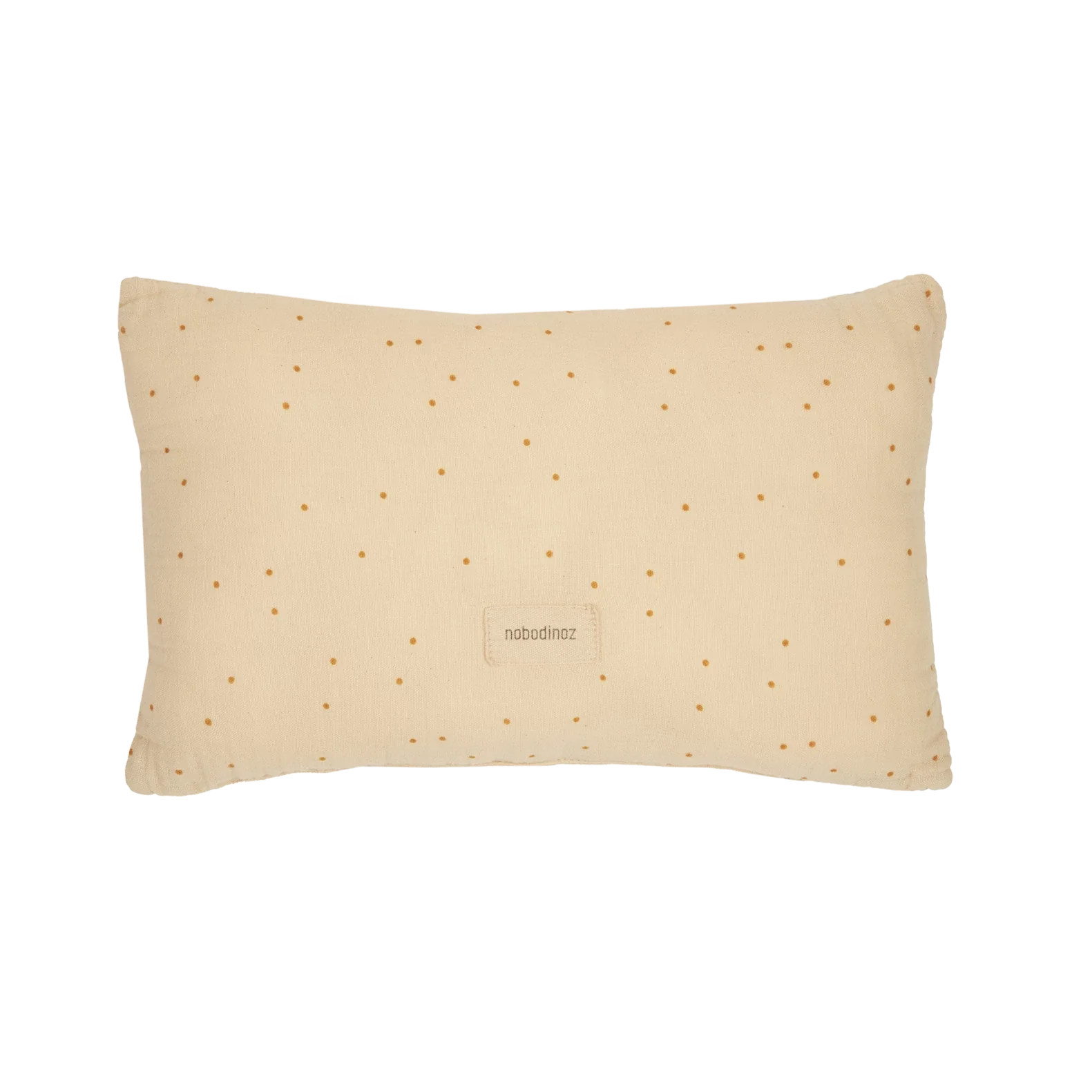 * Nobodinoz Wabi Sabi Rechthoekig Muslin Kussen | Dots Ginger