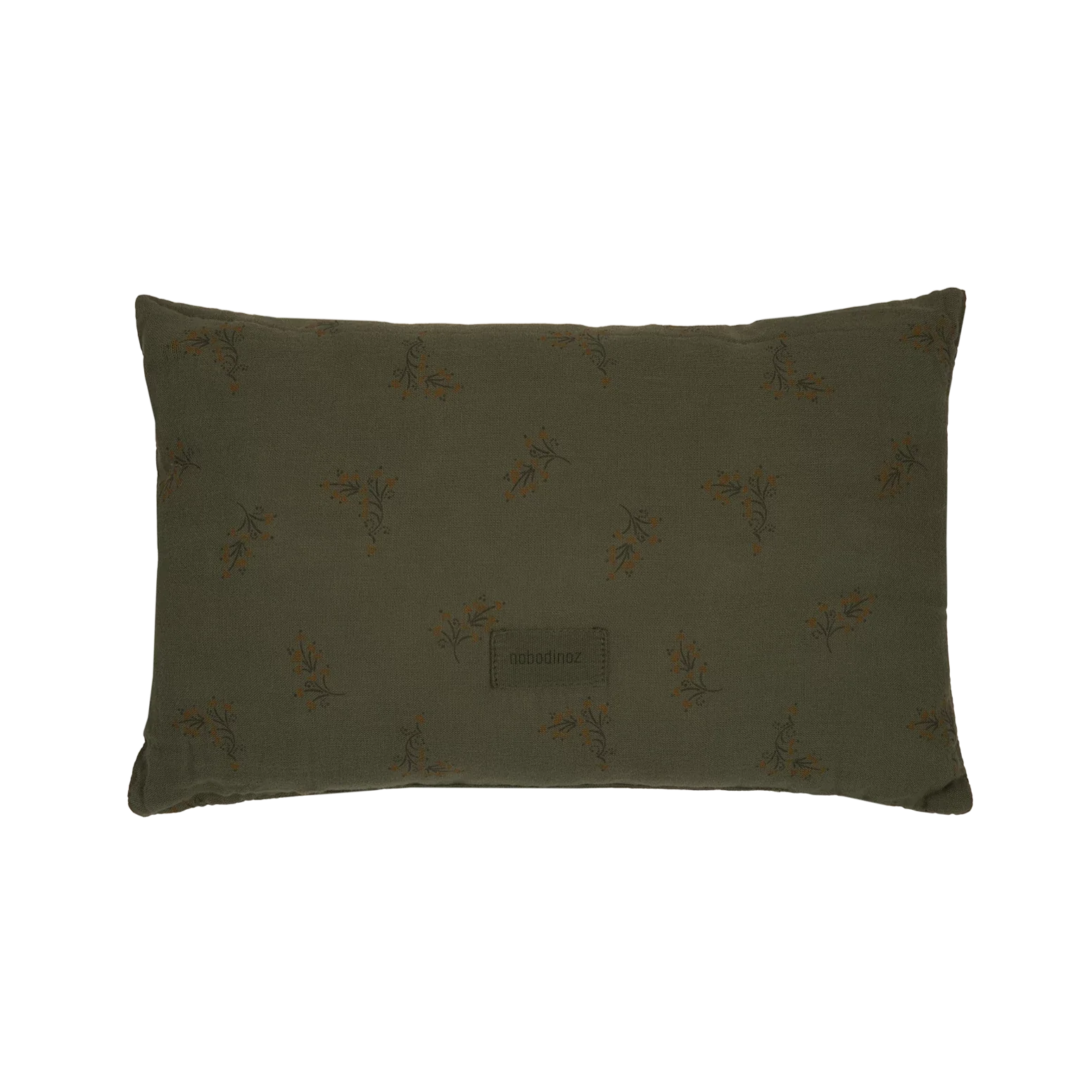 * Nobodinoz Wabi Sabi Rechthoekig Muslin Kussen | Flore Vetiver
