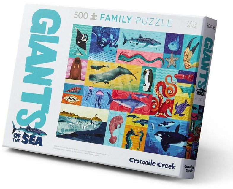 Crocodile Creek puzzel 500 stukken - Giants Of The Sea