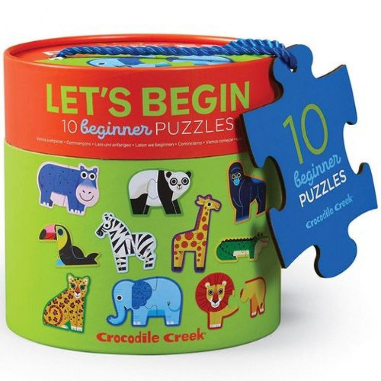 Crocodile Creek 10 puzzels beginner | Dierenjungle