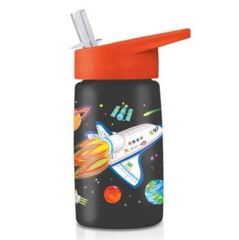 Crocodile creek handige drinkfles Space Explorer