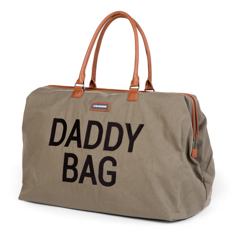Childhome weekendtas XL Daddy Bag Canvas Kaki